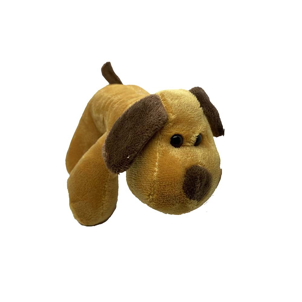 brown dog soft toy