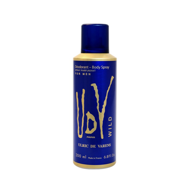 Buy Ulric De Varens UDV Deodorant Body Spray Wild 200ml MyDeal