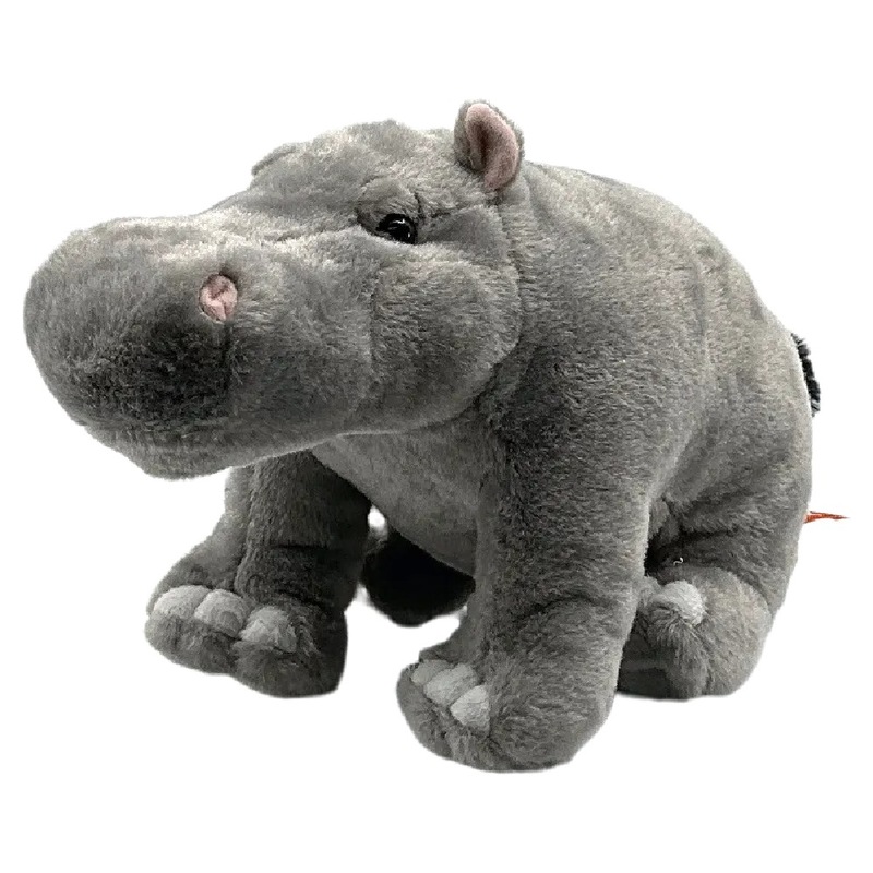 Buy Wild Republic Hippo Plush Toy Stuffed Animal 30cm - MyDeal