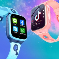 4G A68S Kids SOS Smart Phone Watch with Smart Positioning