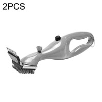 2 PCS Outdoor Stainless Steel Grill Cleaner Brush for BBQ