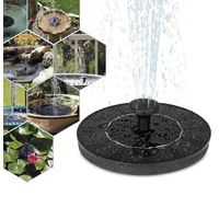 Environmental Friendly Solar Powered Decorative Fountain Birdbath Pump