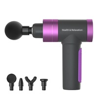 Mini Deep Tissue Muscle Vibration Massage Gun - USB Rechargeable