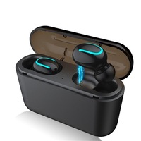 Wireless Bluetooth V5.0 HD Stereo Sound Quality Binaural TWS in Ear Headphone Earbuds with Portable Charging Box