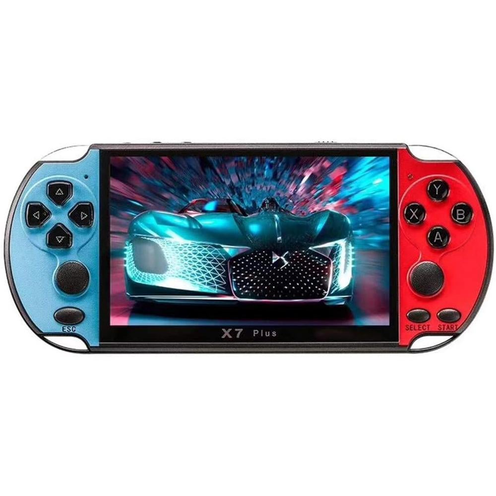 X7 PLUS Game Console with 4.3-inch Screen Dual Joystick