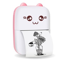 Mini Thermal Pocket Printer for Android & IOS with App for Kids - USB Rechargeable