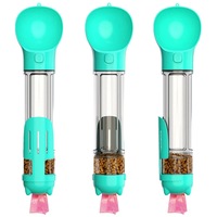 Multifunctional Outdoor Travel Pet Feeder and Poop Scooper