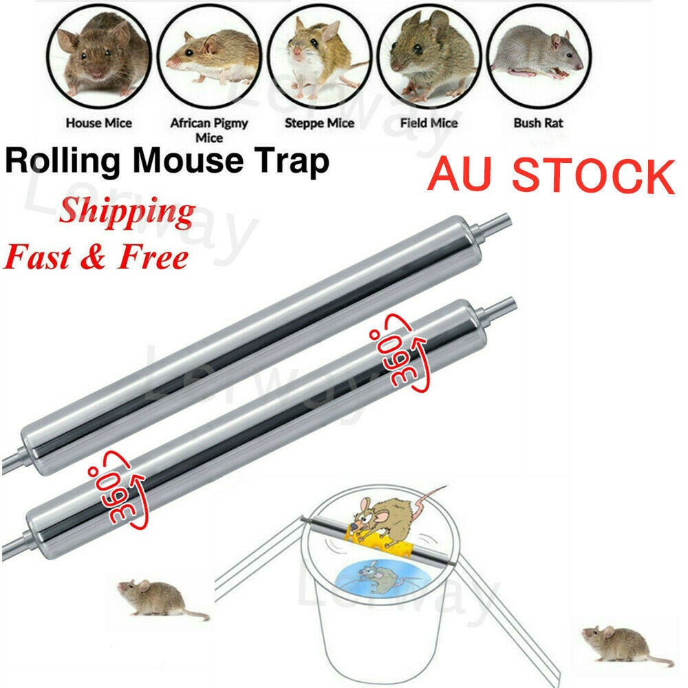 Mouse Trap Roller Catch Rat Trap Catch Mice Walk The Plank Bucket Easy Catch