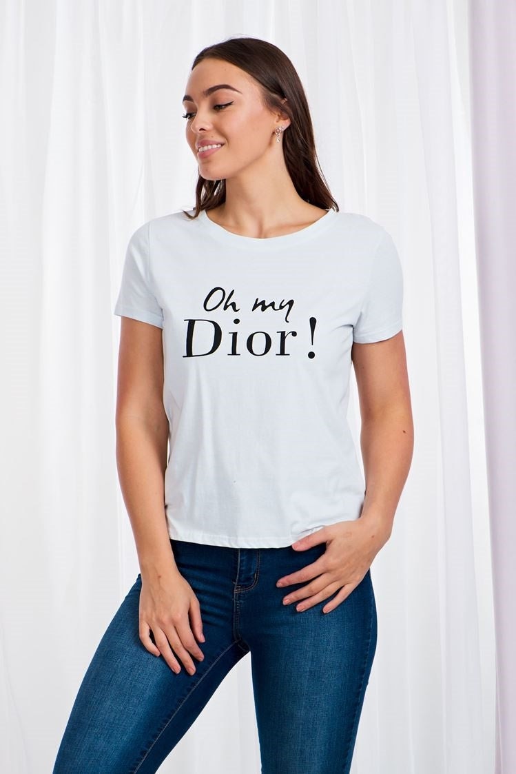 Oh my store dior tee