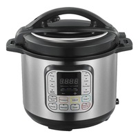 6 L Stainless Steel 7-in-1 Multicooker Pressure & Rice cooker