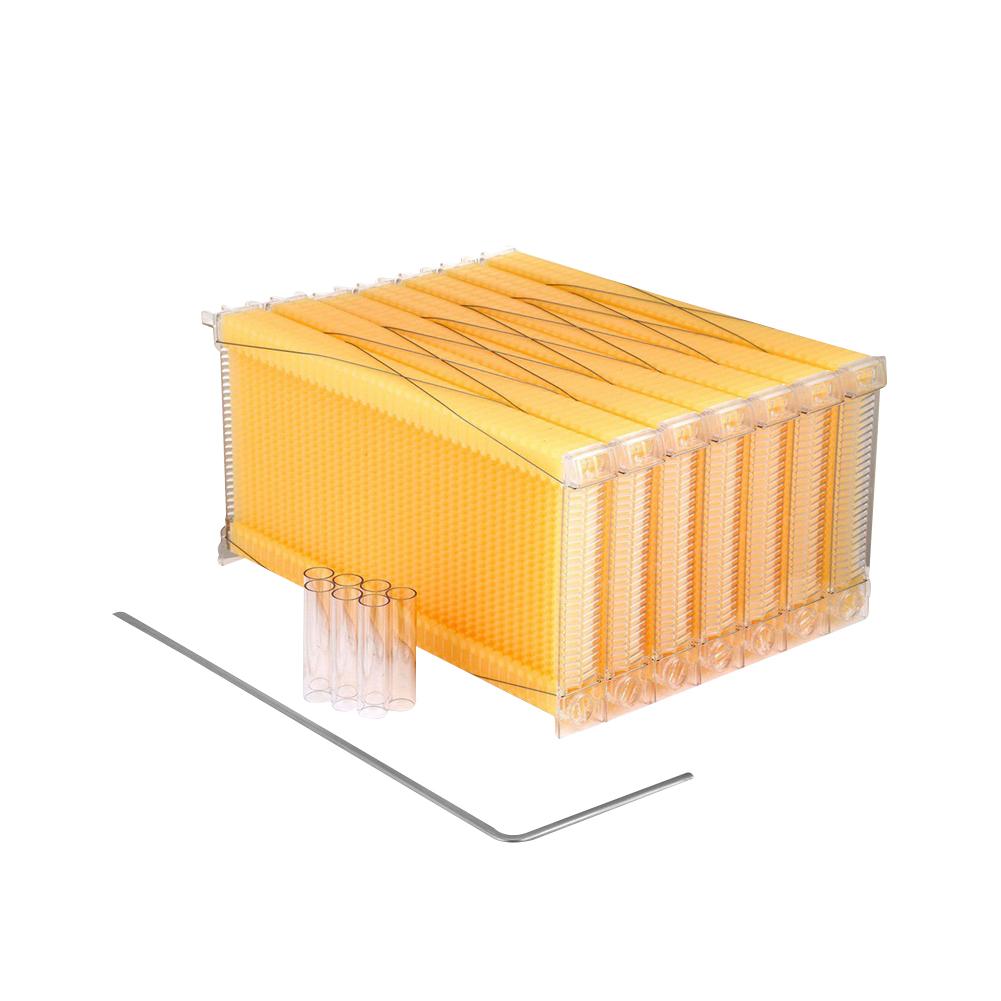 7PCS Upgraded Auto Flow Honey Beekeeping Beehive Bee Comb