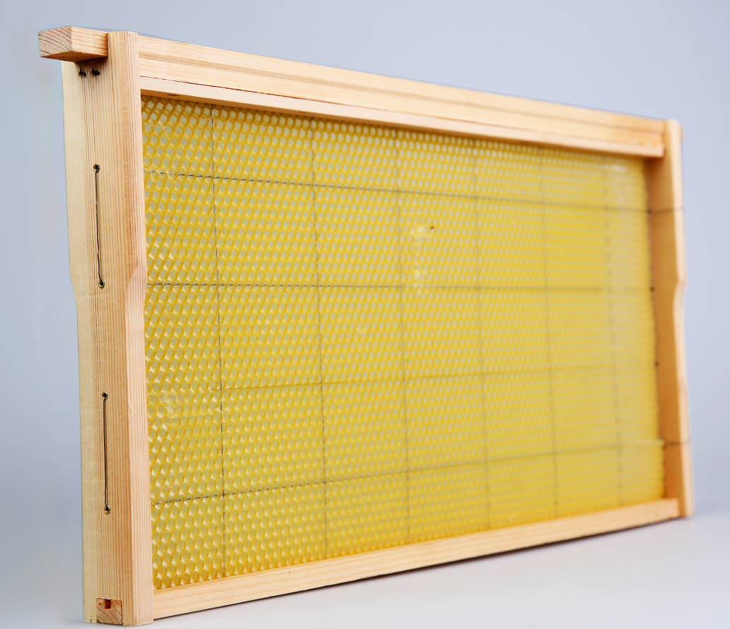 Beehive Frames with Wax Foundation 20 pcs Fully Assembly Full Depth