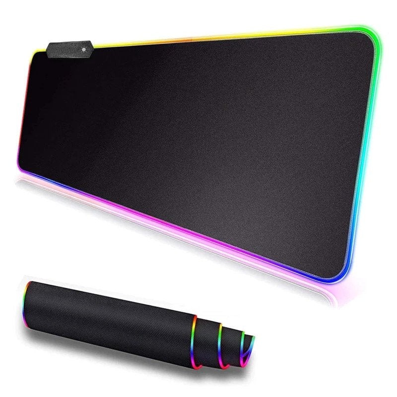 LED Gaming Mouse Pad Large RGB Extended Mouse pad (80x30 or 90x40 cm)