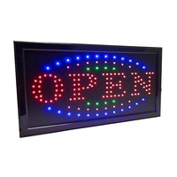 Open business sign super bright LED shop OPEN advertising sign light 48x25 CM