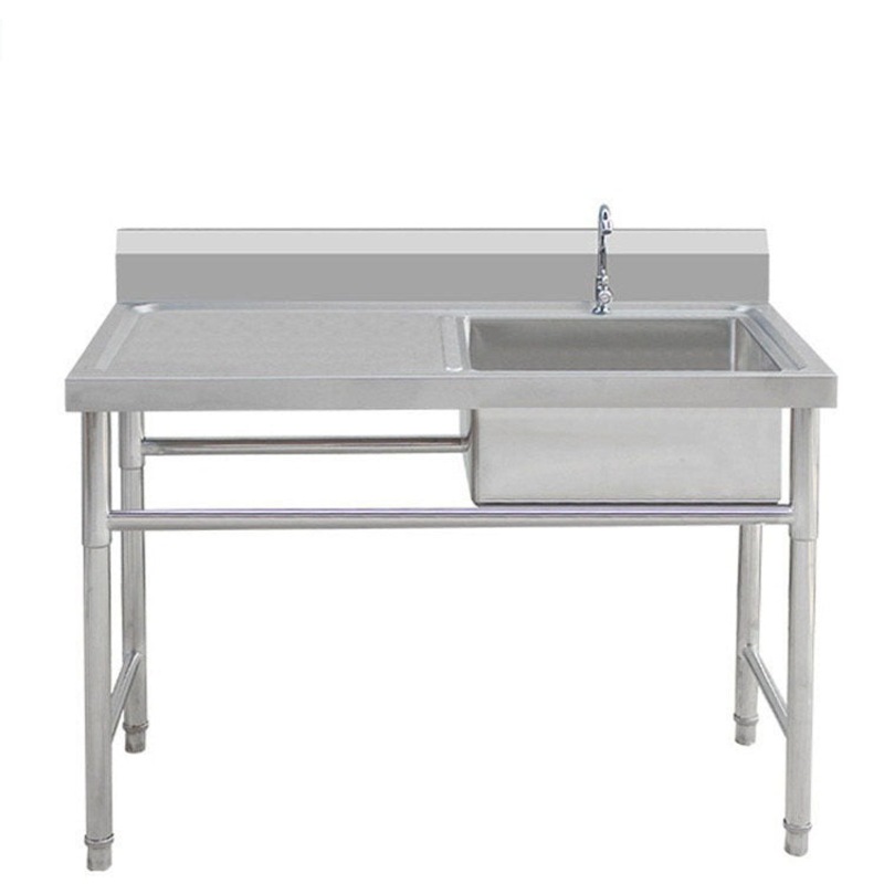 Buy stainless steel bench and sink freestanding 100 x 50 x 80 cm Sink ...