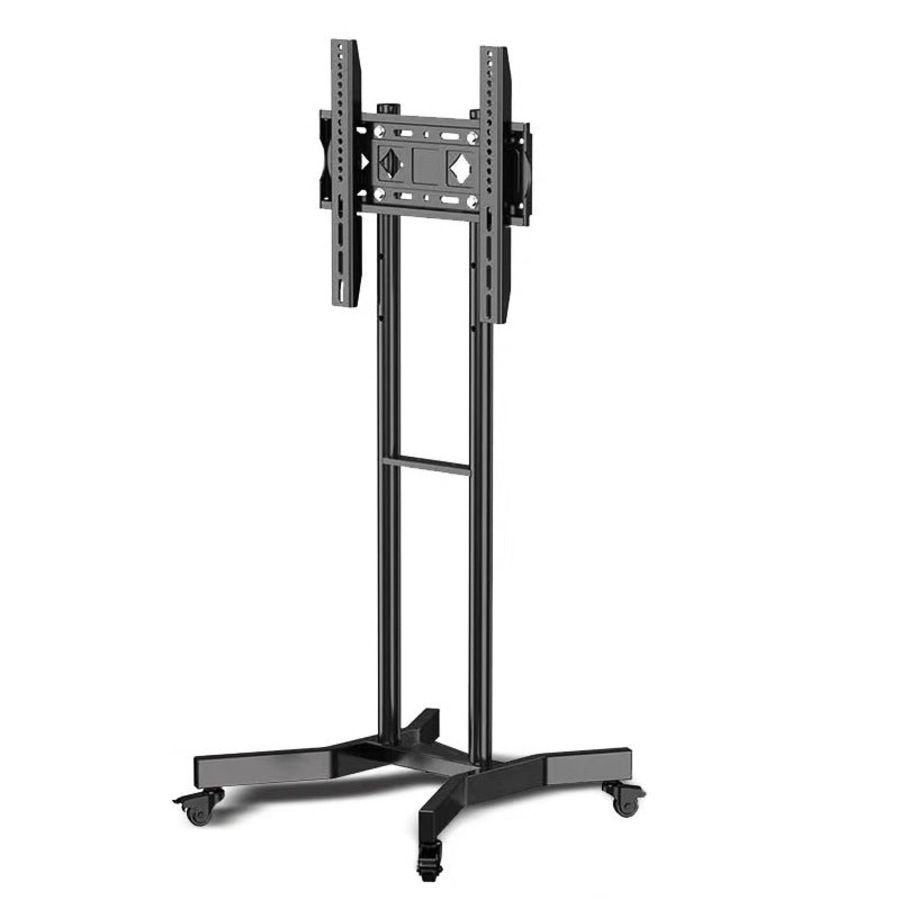TV Stand with wheels and Swivel Mount Bracket 32 to 70"