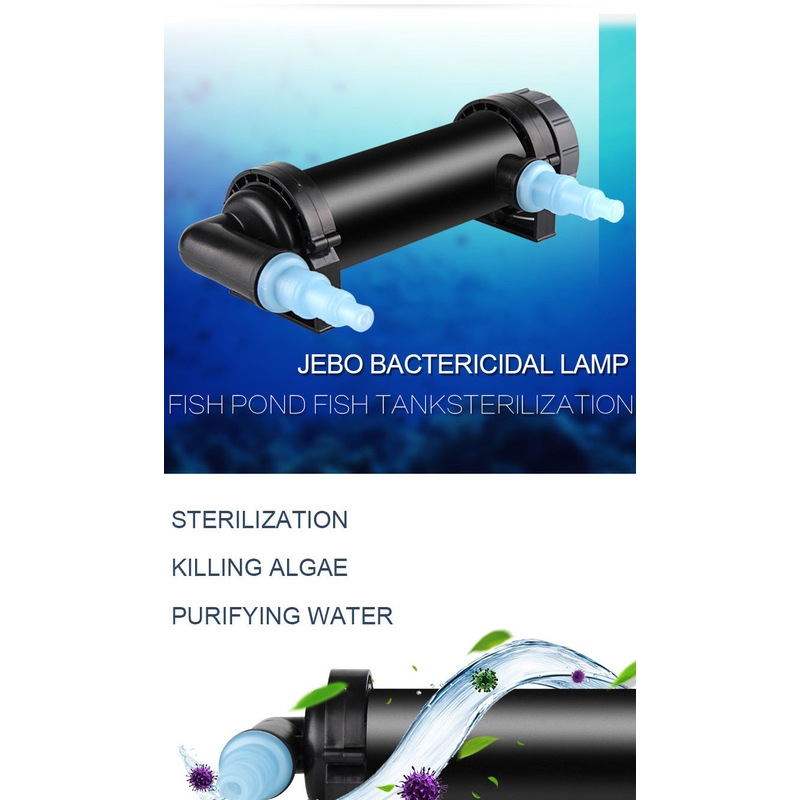 Buy UV Light for Fish Pond Clarifier Aquarium Fish Tank UV Sterilizer
