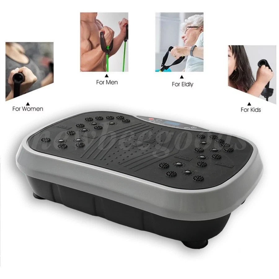 Vibration Platform Exercise Machine Black