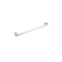 250mm BK KOMPAKT ECKIG Chrome/Matt Black/Brushed Nickel Brass Single Square Bars Towel Rails
