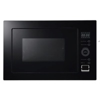 595*388*475mm Dilusso Built in Black Glass Combi With Fan Force and Grill Microwave