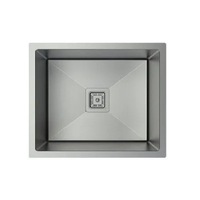 540*450*220mm CJ 304 Grade S/Steel Single Bowl Round Edges Nano Glaze Scratch Resistant Sink
