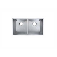 820x457x230mm ACA 1.2mm Handmade Top/Undermount Double Bowls Kitchen Sink