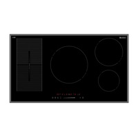 900mm Electric Induction Cooktop with Bevelled Edged,Touch Slider Controls