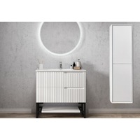 90Omm otti Noosa Vanity Wall Hung Cabinet With Led Mirror and Tall Boy