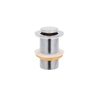 32mm BK HANDEL Chrome Brass Without Overflow Basin Pop Up Wastes