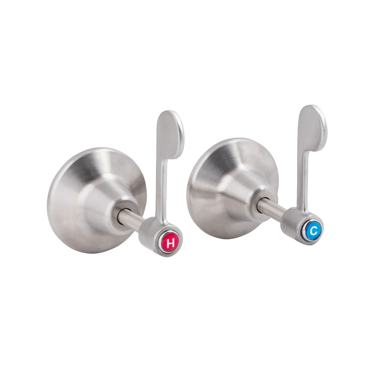 Buy Pair Lever Handle Wall Top Assembly - MyDeal Australia