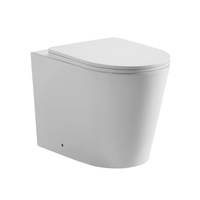 575*360*415mm Poseidon Avis Gloss White Rimless Wall Faced Floor Pan