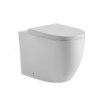 595*360*410mm Poseidon Veda Gloss White Tornado Wall Faced Floor Pan