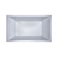 Quadrato 1800*1100*500mm bath tub White Acrylic drop in Rectangle