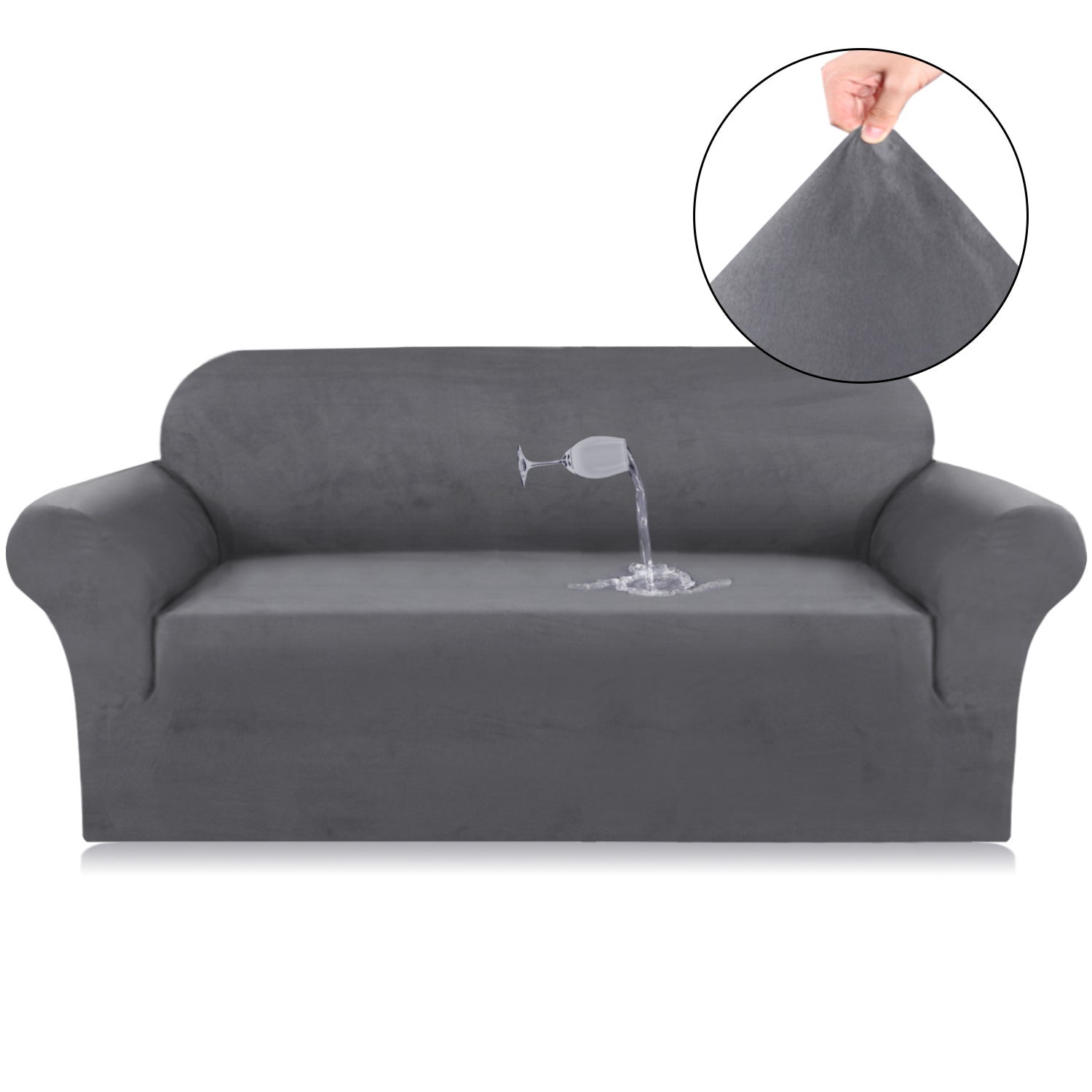 Water Repellent Suede Sofa Cover Couch Cover Lounge Cover Sofa Protector Soft