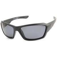 Jetpilot GP1 Matte Black Smoke Polarised Floating Sunglasses