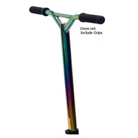 Scooter T-Bar Handlebar Metal Heat Chrome Alloy 533mm x 533mm