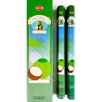 Coconut Garden Incense Sticks - HEM - Box Of 6- Jumbo XL Incense
