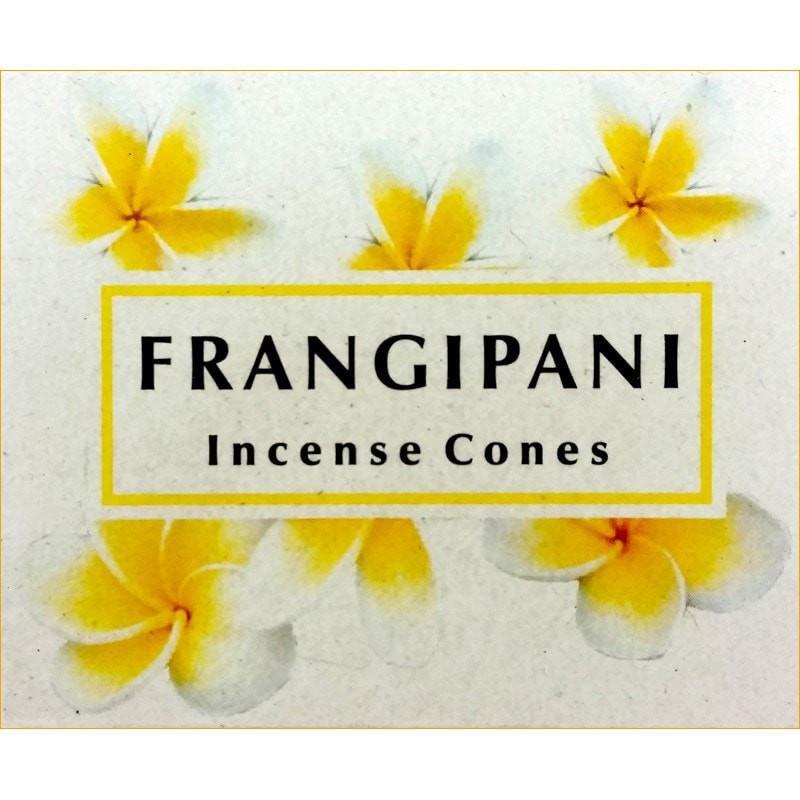 Kamini Incense Cones - Frangipani - 120 Cone Bulk Box - Dhoops 