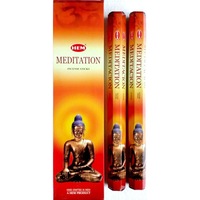 Meditation Garden Incense Sticks - HEM - Box Of 6- Jumbo XL Incense