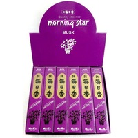 Morning Star - Musk Incense Sticks - 50 Stick Packet - Japanese