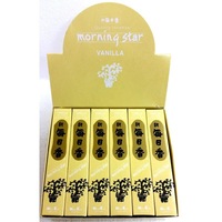 Morning Star - Vanilla Incense Sticks - 50 Stick Packet - Japanese