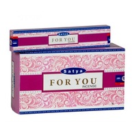 Satya For You Incense Sticks - 180 Grams - Premium Incense - Bulk Box