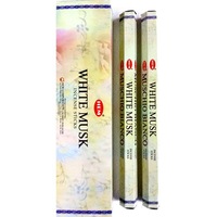 White Musk Garden Incense Sticks - HEM - Box Of 6- Jumbo XL Incense