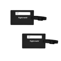 2 Pcs Flexible Strap Handy Swivel ID Tags