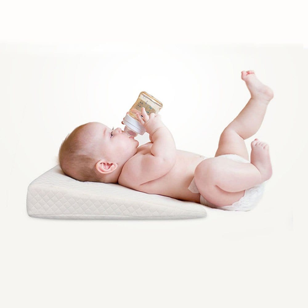 Memory Foam Bed Wedge Back Pillow for Baby