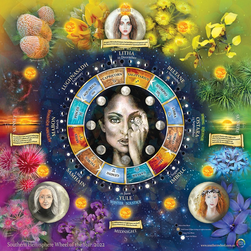 Buy Southern Hemisphere Wheel Of The Year Calendar 2023 MyDeal buy-southern-hemisphere-wheel-of-the-year-calendar-2023-mydeal