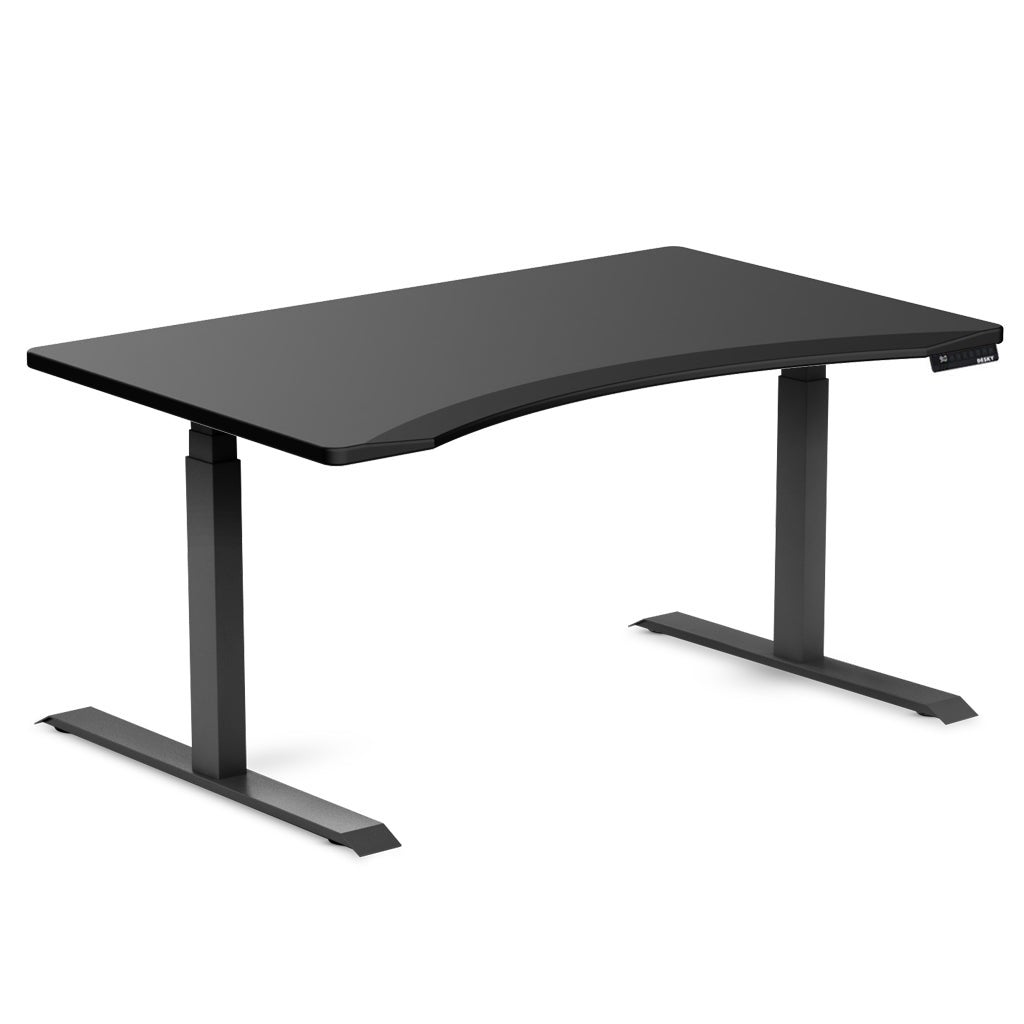 Desky Dual Ergo Edge Sit Stand Desk