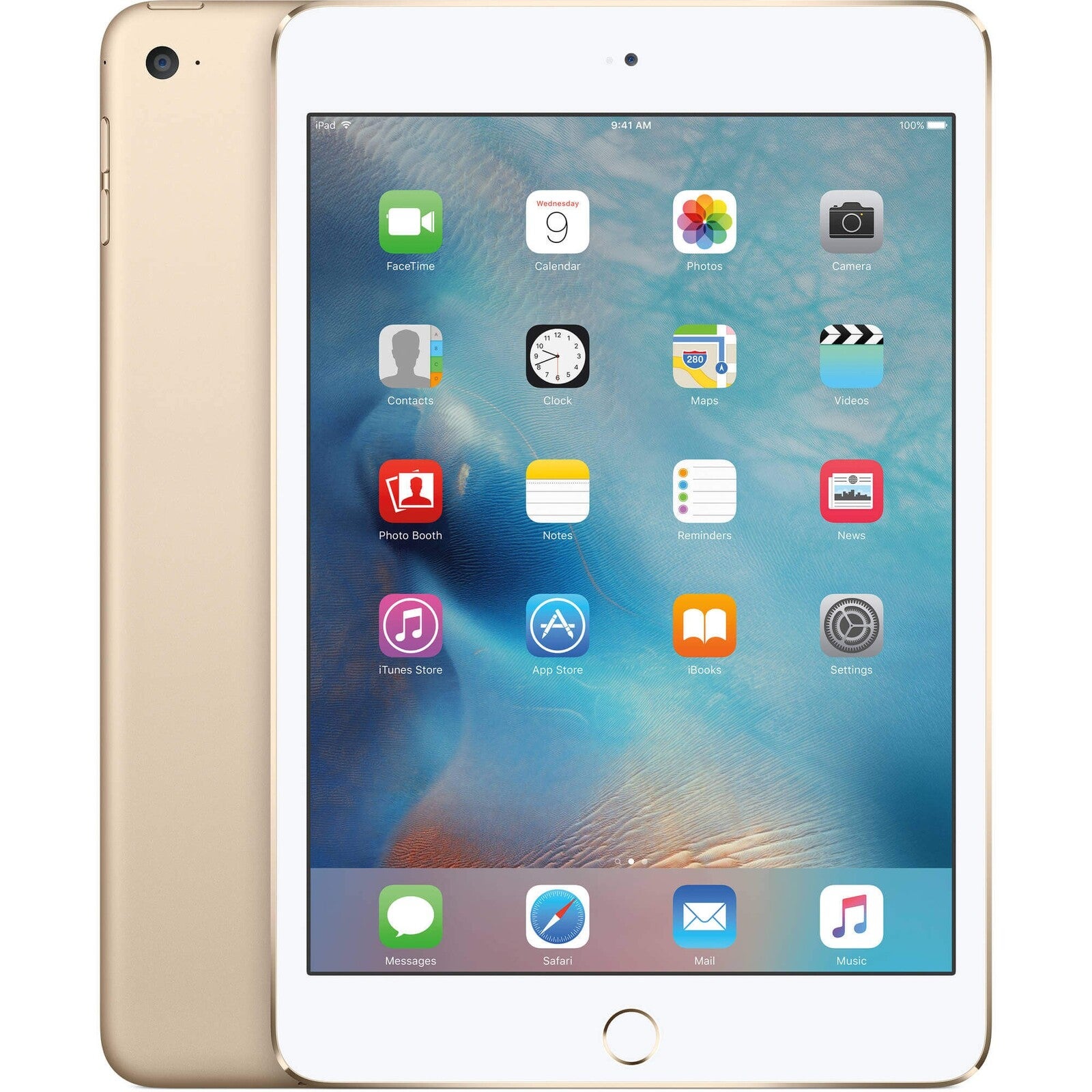 Apple iPad Mini 4 128GB Wifi - Gold - (As New Refurbished) - Grade A