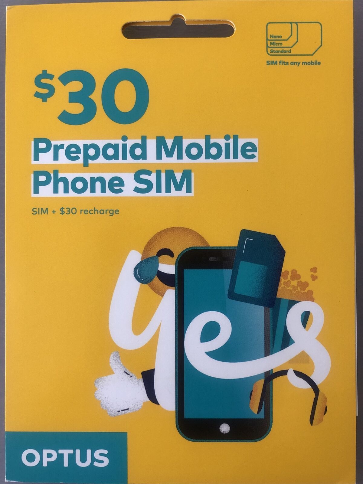 Buy Optus Prepaid Epic Data Sim - MyDeal Australia