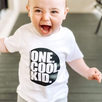 One Cool Kid Tee - Black or White
